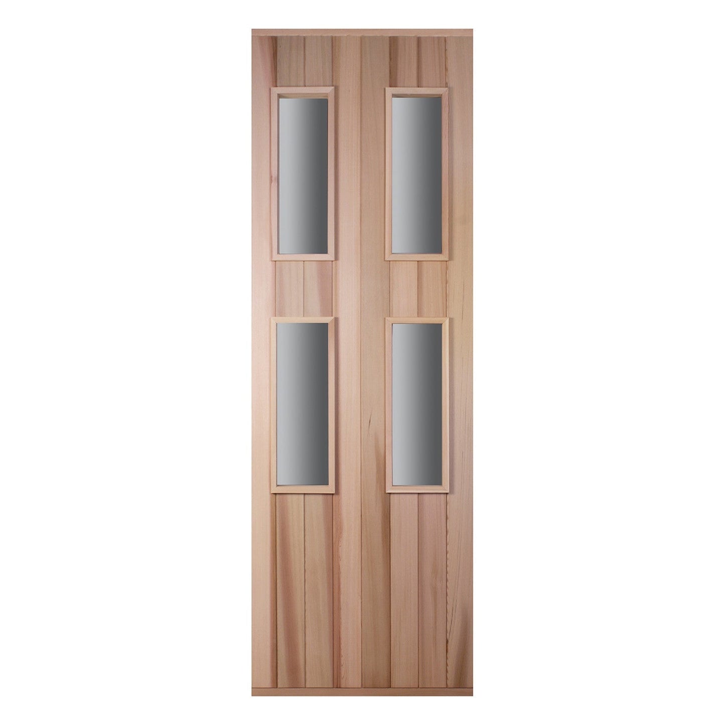 Cedar Four Window Door